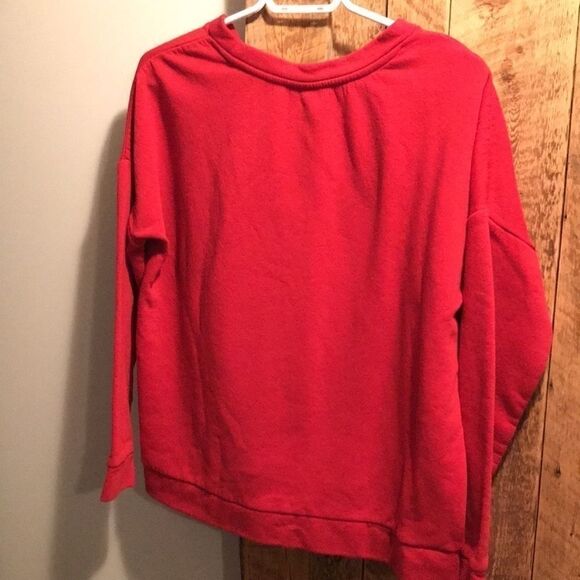 3/30$ « Girl power » red crewneck - Picture 3 of 3